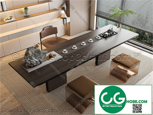 Tea Room 110 3D Model